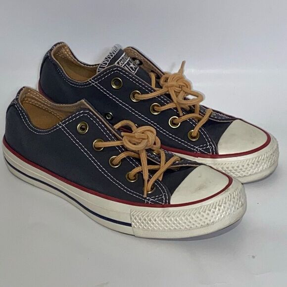 Converse All Star Chuck Taylor Unisex Charcoal Low Top Sneakers Sz Mens 3/Wo's 5 - Picture 1 of 9